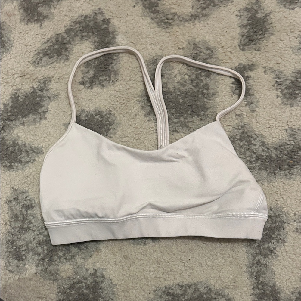 Women's Lululemon White Sports Bra